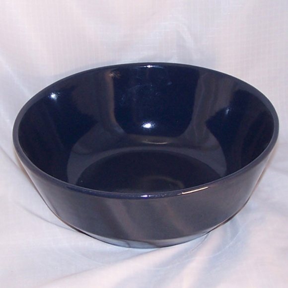 VTG Navy Frankoma Serving Bowl #6N - Picture 5 of 8